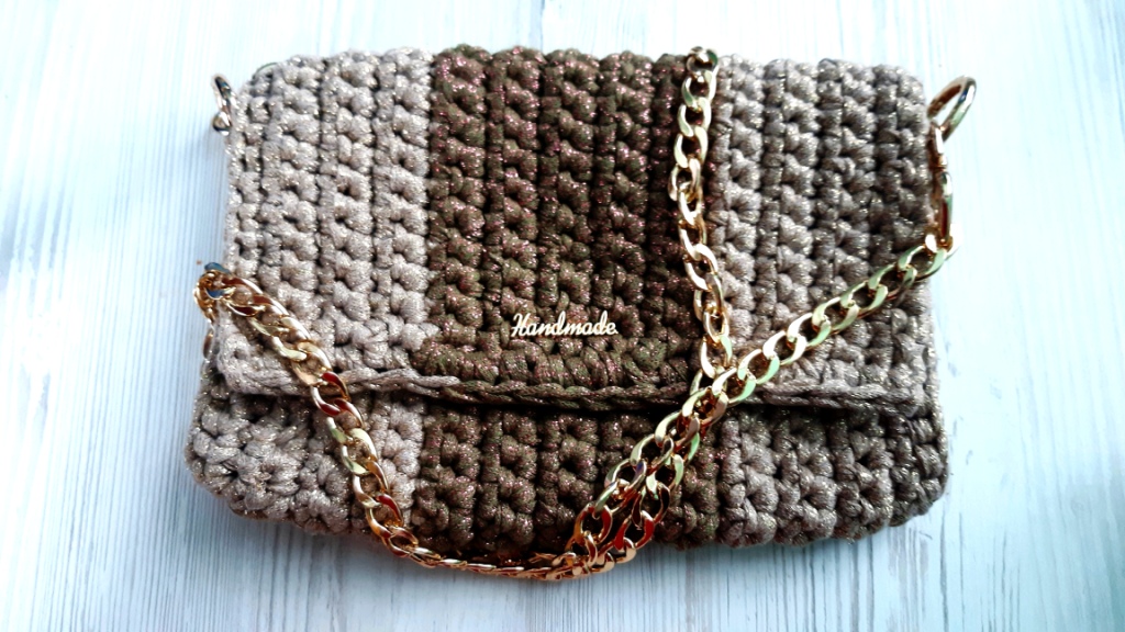 ШИКАРНАЯ сумка крючком для вечеринок из остатков пряжи за один вечер. смотреть онлайн