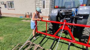 Сцепка борін своїми руками Т-25