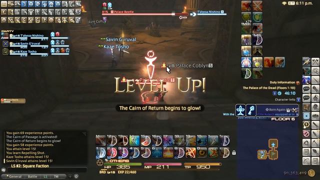 7h Online #46 - Final Fantasy XIV - Palace of the Dead [PC] смотреть онлайн