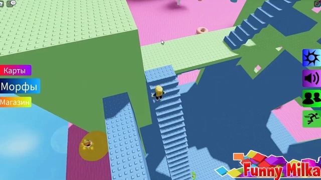 ШЛЁПА КАРТА КОНФЕТ ОБНОВЛЕНИЕ 21 МОРФ Find The Floppa Morphs CANDY LAND смотреть онлайн