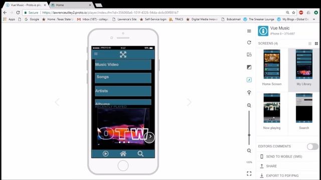 Vue Music Demo смотреть онлайн