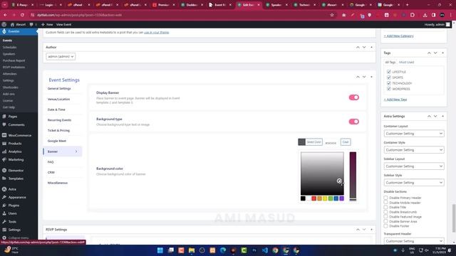 Event Management Website in Elementor | WordPress Bangla Tutorial | 2024 | AMI MASUD смотреть онлайн