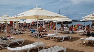 Геленджик. Пляж Спортивный. Что изменилось в этом году.