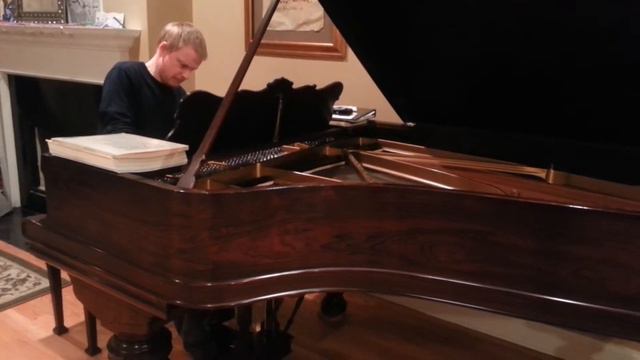 Aaron Krister Johnson plays "The Snow is Dancing" from "Children's Corner" by Claude Debussy смотреть онлайн