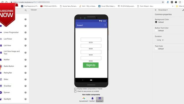 Now Create Login SignUp System With Airtable Spreadsheet In Kodular/Thunkable - Part 1