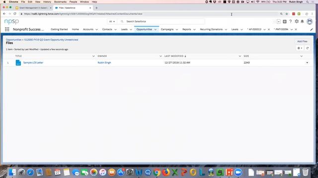 Grant Management In Salesforce смотреть онлайн