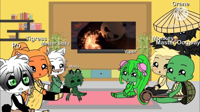 Kung Fu Panda Characters react to Po vs Lord Shen Final Battle in Kung Fu Panda 2 смотреть онлайн