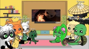 Kung Fu Panda Characters react to Po vs Lord Shen Final Battle in Kung Fu Panda 2