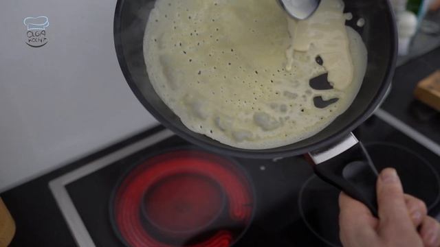 Einfaches Blini / Pfannkuchen Rezept - In Nur 5 Minuten | Olga Kocht