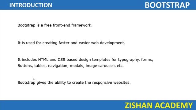 BOOTSTRAP Beginners Tutorial – BOOTSTRAP - INTRODUCTION. смотреть онлайн