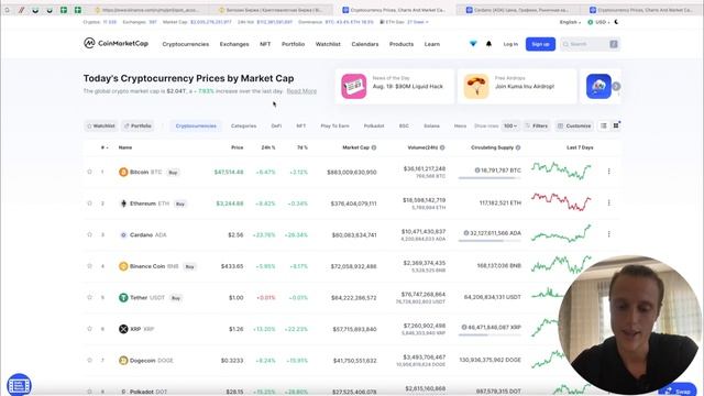 Binance верификация плюсы и минусы | Альткоин криптопортфель + 4700$ | ADA Cardano 25 ИКСОВ за ГОД смотреть онлайн