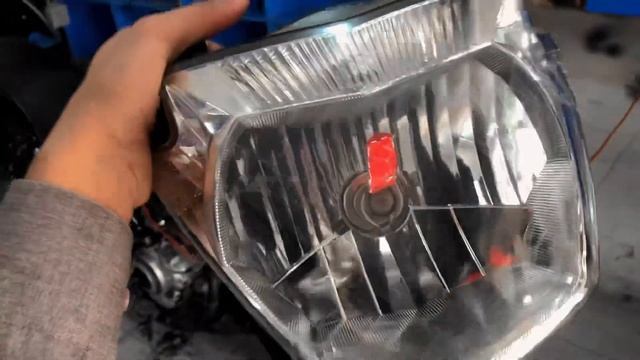 New headlight modification in my Yamaha ybr125 ? / Car eyes wala design apni bike ma kerwa dia ?? смотреть онлайн
