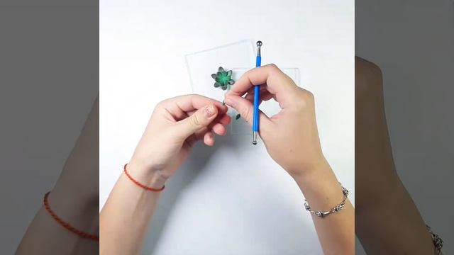 Как слепить суккуленты из полимерной глины / Мастер класс/ Часть 1 смотреть онлайн