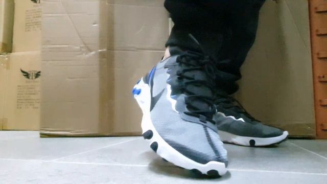 Nike react Element 55 rivew on feet смотреть онлайн