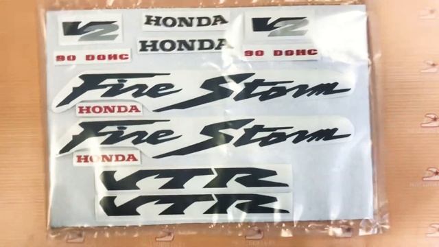 Набор наклеек для Honda VTR 1998-2000 смотреть онлайн