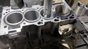 Гильзовка блока двигателя 2.5л бензин QR25DE от Nissan