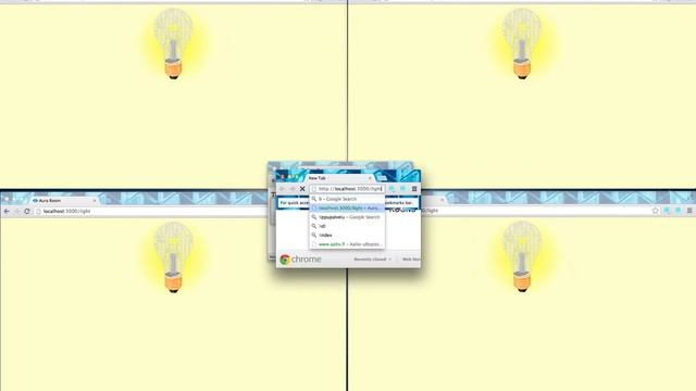 Sensor Based Lighting Control Visualisation First Demo смотреть онлайн