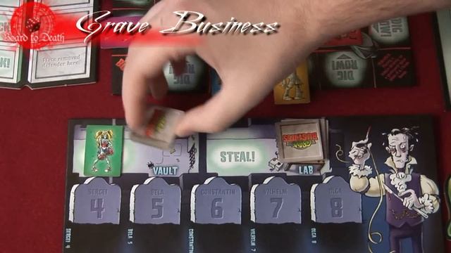 Grave Business Board Game Video Review смотреть онлайн
