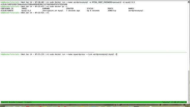 Docker Tutorials 12 - How to set up wordpress смотреть онлайн