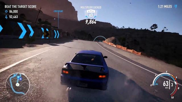 Wheel Drifting | #1 | Nissan Silvia Spec-R Aero | NFS Payback