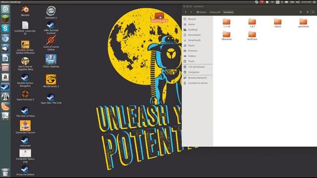 How to Install a Minecraft Hacked Client 1.8 {Ubuntu 15.04} смотреть онлайн