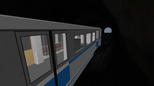 Поездка по Арбатско-Покровской Линии от Киевской до Щелковской в Minecrafte