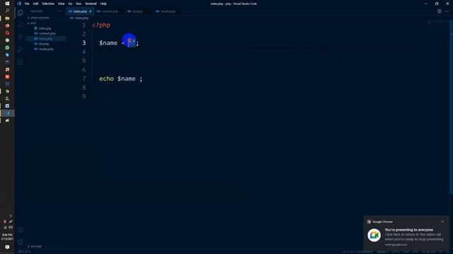 PHP part 59 undefine, flag, array variabkles смотреть онлайн