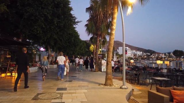 BODRUM - Turkey  | Walking On Bodrum Streets - Bazaars And Life | Bodrum City Tour, Turkey
