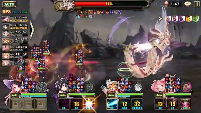 King's Raid Galgoria Stage 3 [Cleo Main] смотреть онлайн