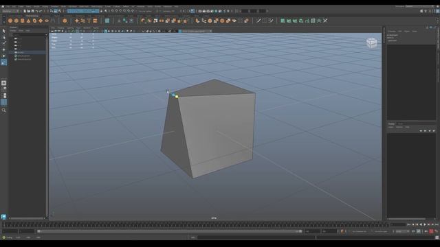 Режим компонентов(режим редактирования) в MAYA смотреть онлайн