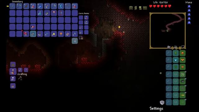 Terraria#5 КРОВАВЫЙ БИОМ смотреть онлайн
