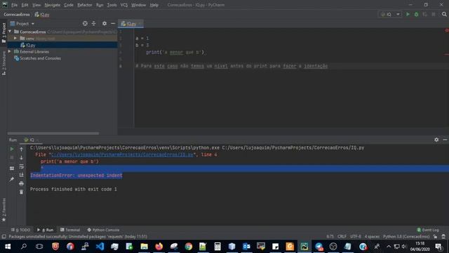 IndentationError unexpected indent IQ option смотреть онлайн