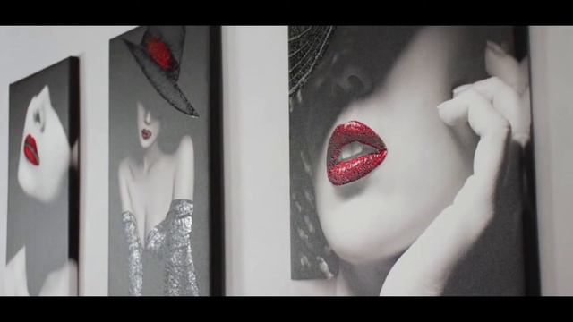5D картина «Девушка в черном» смотреть онлайн