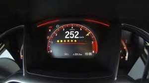 Хонда Цивик Тайп Р 2018 ускорение и максимальная скорость от0 до 283кмч