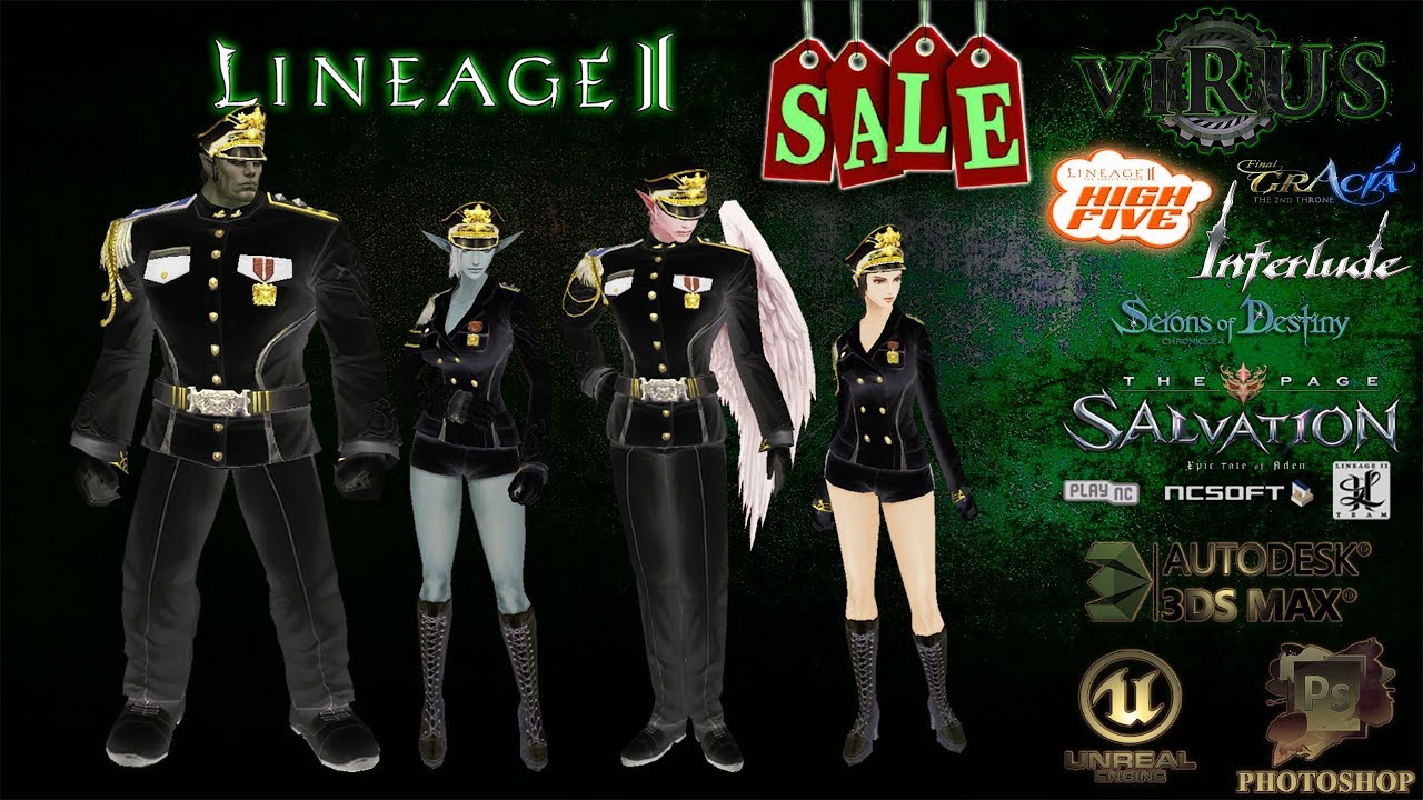 New Costumes. 077. LINEAGE II - FAFURION. Any Chronicles ◄√i®uS►