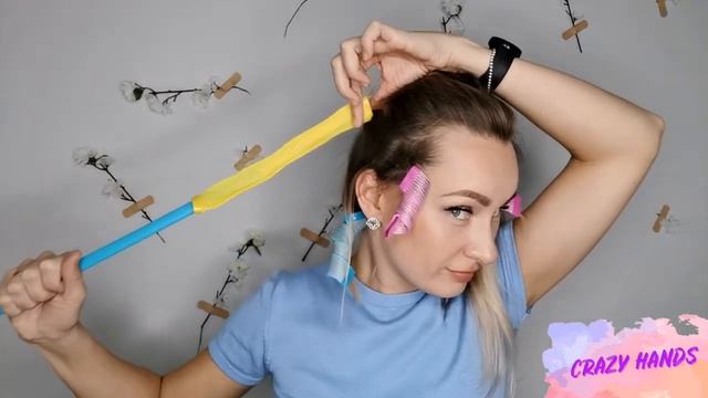 Видео. Лёгкая волна на мягкие бигуди смотреть онлайн