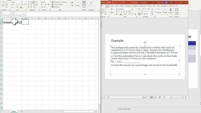 Statistics - Normal Distributions - Homework - Unit 8 - Example 2 - By Excel смотреть онлайн