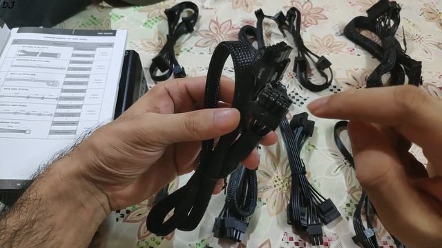 Corsair RM650x 2018 Power Supply Modular Cable Installation Guide & Overview