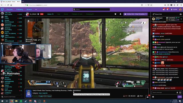 SHROUD ▪ Apex Solos Twitch Rivals Game #1 【APEX LEGENDS】 смотреть онлайн