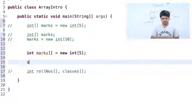 16. Arrays in Java _ College Placement Course смотреть онлайн