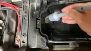 Чистка и пропитка  воздушного фильтра на квадроцикле стелс леопард