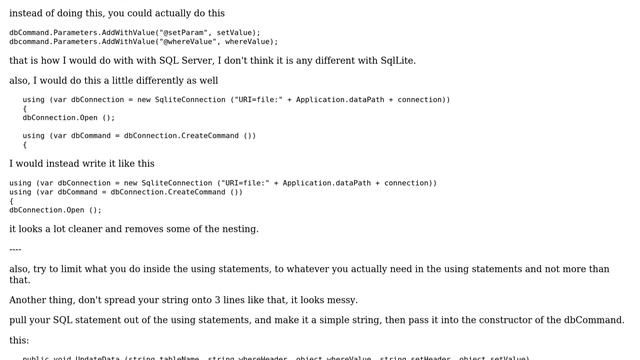 Code Review: Saving and Loading data with SQLite (2 Solutions!!) смотреть онлайн