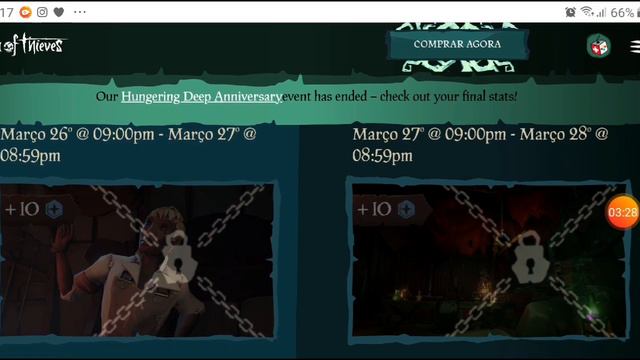 Novo evento de aniversário Cursed Sail Sea of Thieves смотреть онлайн