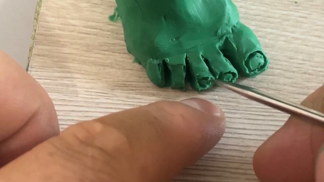 Hulk Sculpture Handmade The Full Sculpturing Process With Plasticine Clay | Hulk Sculpture Timelaps