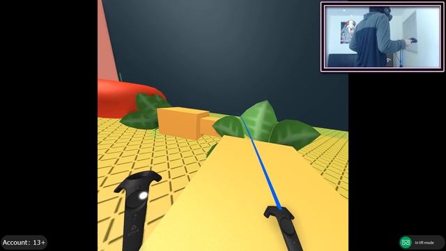 ROBLOX IN VR IS ACTUALLY TERRIBLE LOL смотреть онлайн