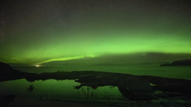 Aurora Borealis & Northern Lights Music ? Ambient Sounds and Relaxing Music смотреть онлайн
