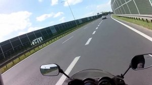 Suzuki Bandit GSF 650S TOP SPEED - 216 km/h