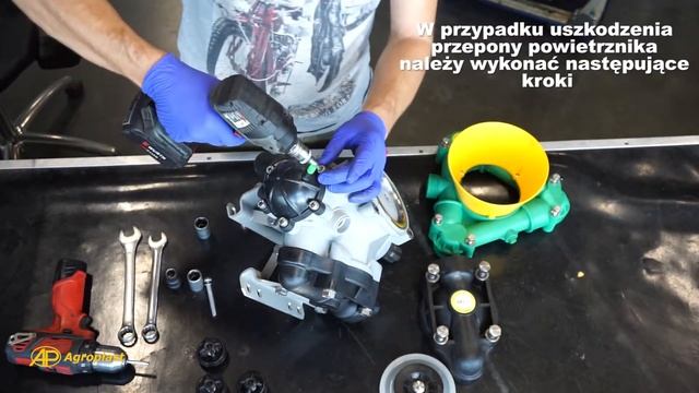 Demontaż pompy Agroplast P-145 смотреть онлайн