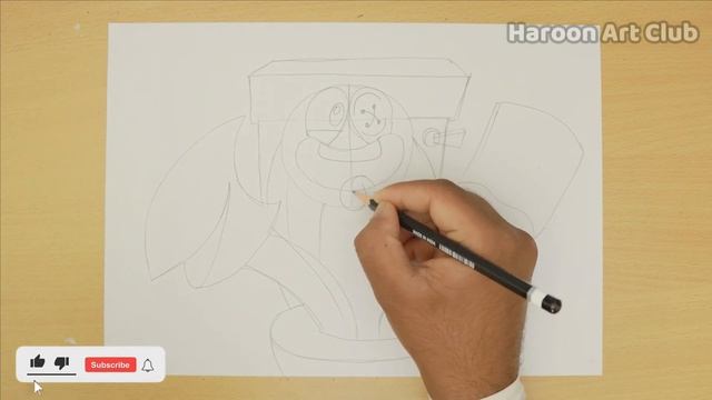 Drawing Rainbow friends Skibidi Tiolet | How to Rainbow friends Skibidi tiolet step by step | смотреть онлайн