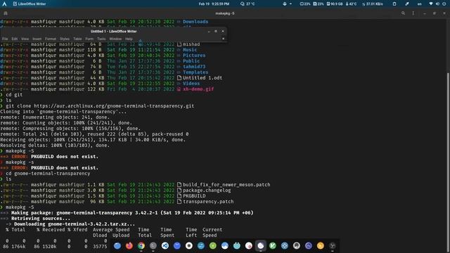 How to make Gnome Terminal Transparent in Arch Linux || Linux Terminal Transparent #archlinux #linu смотреть онлайн